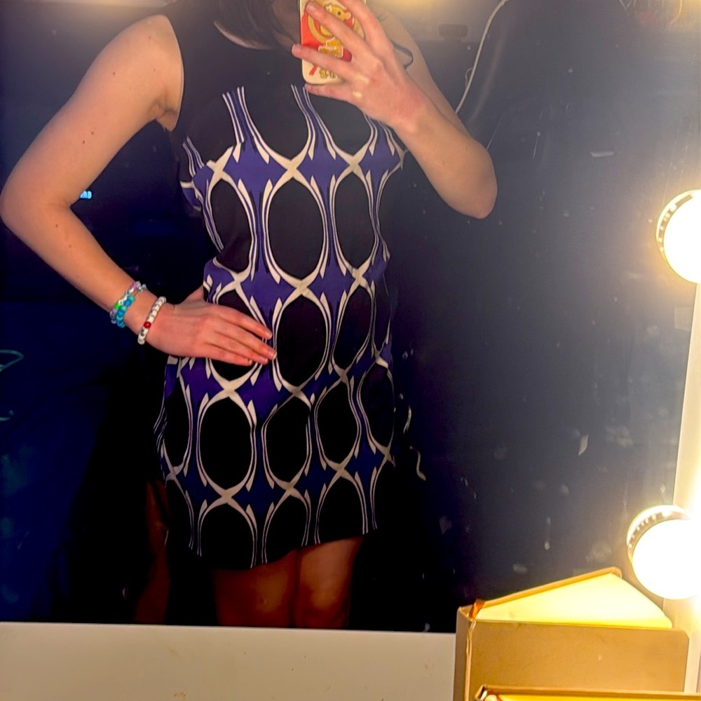 dBy Ltd. Size 4 Purple and black dress.